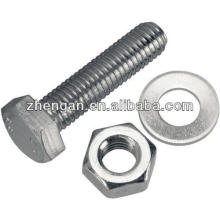 stainless steel bolts nuts and washers assembly